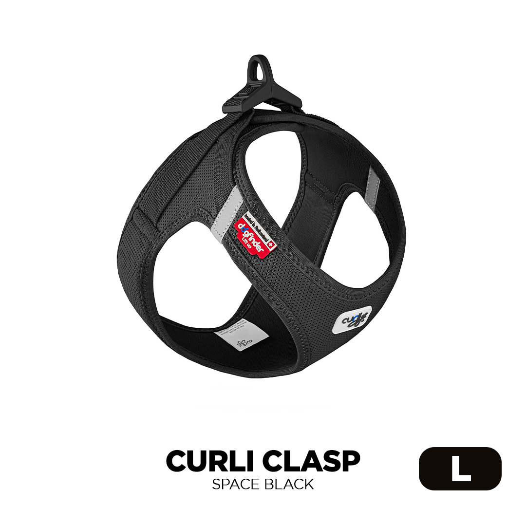 (L) Large Space Black Curli Clasp Air Mesh Dog Harness for smaller dog breeds image from Pets Planet - South Africa’s No.1 ePet Store for premium pet products, online pet shopping, best pet store near me, dog harness, dog harnesses, Curli Dog Harness, Curli Clasp, Curli Dog Harnesses, dog bed, dog beds, dog beds on sale, washable dog bed, takealot dog bed, dog bed takealot, plush dog bed, calming dog bed, pet bed, iremia dog bed, pet store Olivedale, pet store Bryanston, Pet Store Johannesburg