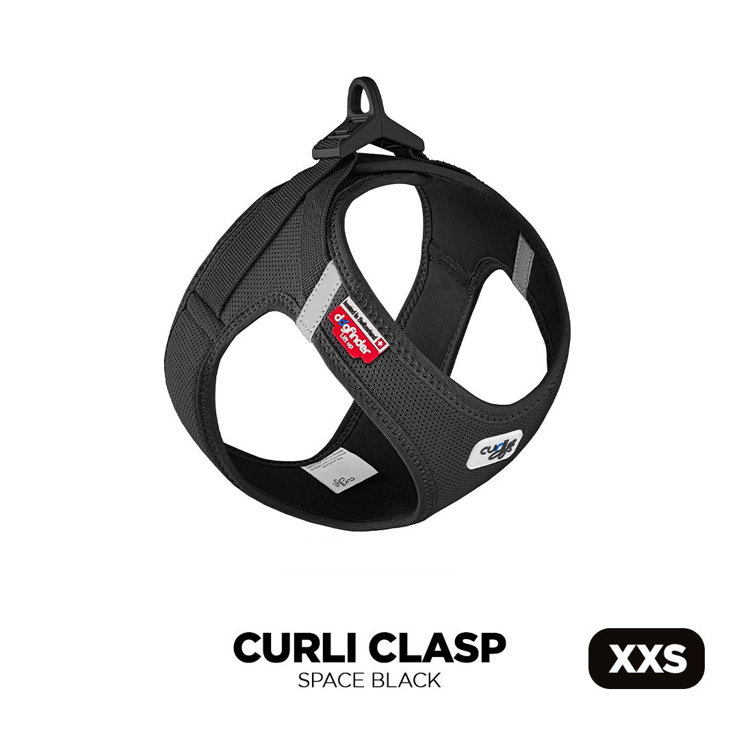 (XXS) Extra Extra Small Space Black Curli Clasp Air Mesh Dog Harness for smaller dog breeds image from Pets Planet - South Africa’s No.1 ePet Store for premium pet products, online pet shopping, best pet store near me, dog harness, dog harnesses, Curli Dog Harness, Curli Clasp, Curli Dog Harnesses, dog bed, dog beds, dog beds on sale, washable dog bed, takealot dog bed, plush dog bed, calming dog bed, pet bed, iremia dog bed, pet store Olivedale, pet store Bryanston, Pet Store Johannesburg