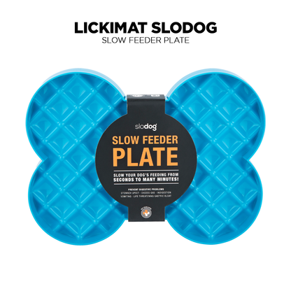 Turquoise LickiMat SloDog Slow Feeder Plate,Pet Food Bowl or Dog Food Bowl from Pets Planet - South Africa’s No.1 ePet Store for premium pet products, online pet shopping, best pet store near me, for slow feeders, pet slow feeders, dog slow feeders, slow feeder bowler dog bed, dog beds, dog beds on sale, washable dog bed, takealot dog bed, plush dog bed, pet bed, iremia dog bed from a pet store Olivedale, pet store Bryanston, Pet Store Johannesburg