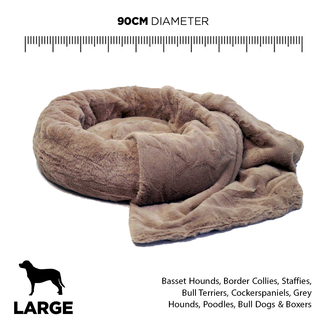 Short-Fur Velvet-Veloúdo Large 90cm IREMIA™ Dog Bed 4.0 sizing guide image From Pets Planet - South Africa’s No.1 ePet Store for premium pet products, online pet shopping, best pet store near me, for dog beds, dog bed, plush dog bed, washable dog bed, fluffy dog bed, calming dog bed, relaxing dog bed, takealot dog bed, dog bed takealot, anxiety dog bed, donut dog bed, iremia dog bed, pet bed from a pet store Olivedale, pet store Bryanston, Pet Store Johannesburg