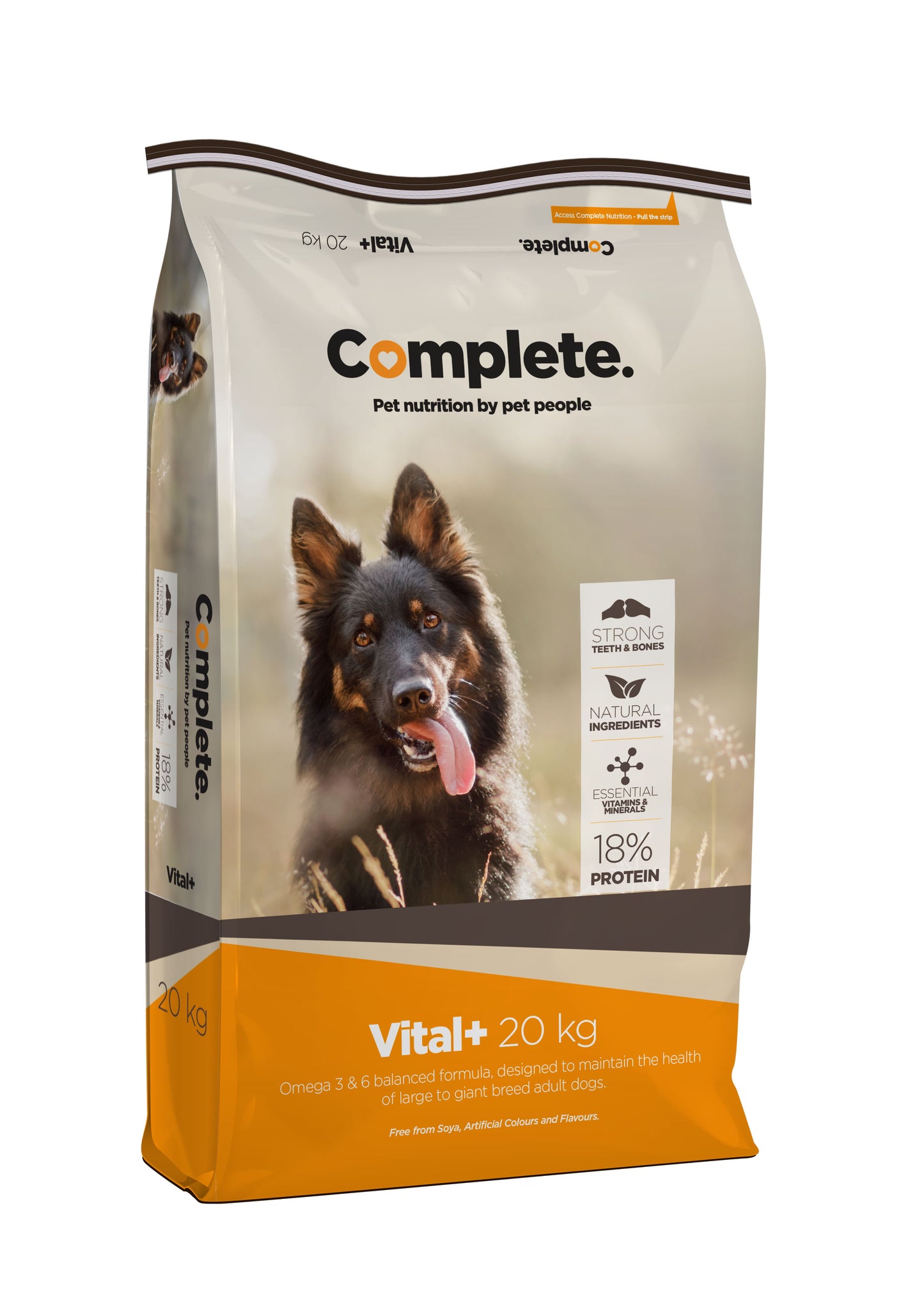 Vital+ 20kg Complete Pet Food For Large & Giant breed adult dogs from Pets Planet - South Africa’s No.1 Online Pet Store for premium pet products, best pet store near me, Dog food, pet food, dog wet food, dog bed, dog beds, washable dog bed, takealot dog bed, plush dog bed, Complete Pet Nutrition, Complete pet nutrition dog food, hills dog food, optimizor dog food, royal canin dog food, jock dog food, bobtail dog food, canine cuisine, acana dog food, best dog food, dog food near me, best dog food brands