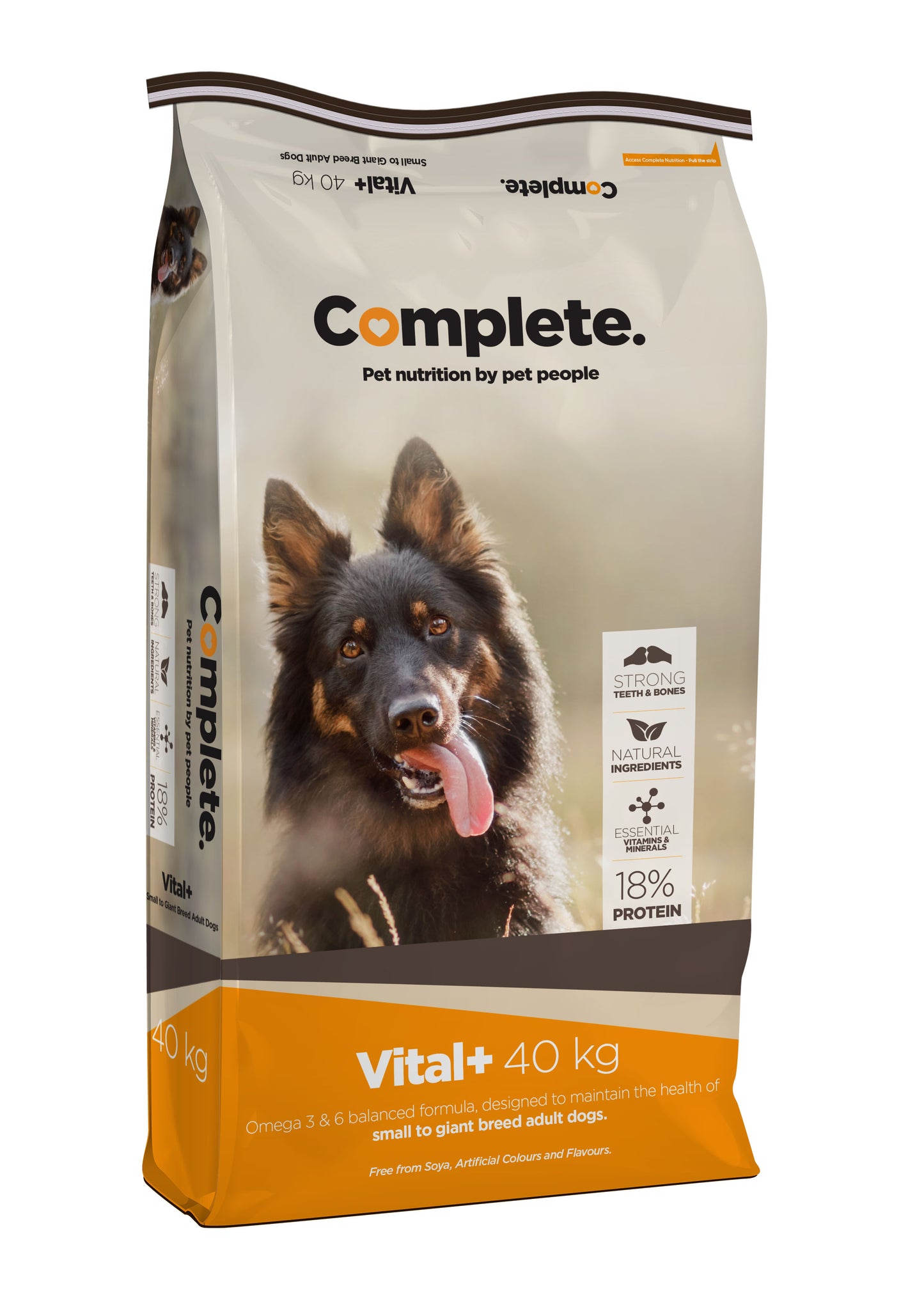 Vital+ 40kg Complete Pet Food For Large & Giant breed adult dogs from Pets Planet - South Africa’s No.1 Online Pet Store for premium pet products, best pet store near me, Dog food, pet food, dog wet food, dog bed, dog beds, washable dog bed, takealot dog bed, plush dog bed, Complete Pet Nutrition, Complete pet nutrition dog food, hills dog food, optimizor dog food, royal canin dog food, jock dog food, bobtail dog food, canine cuisine, acana dog food, best dog food, dog food near me, best dog food brands